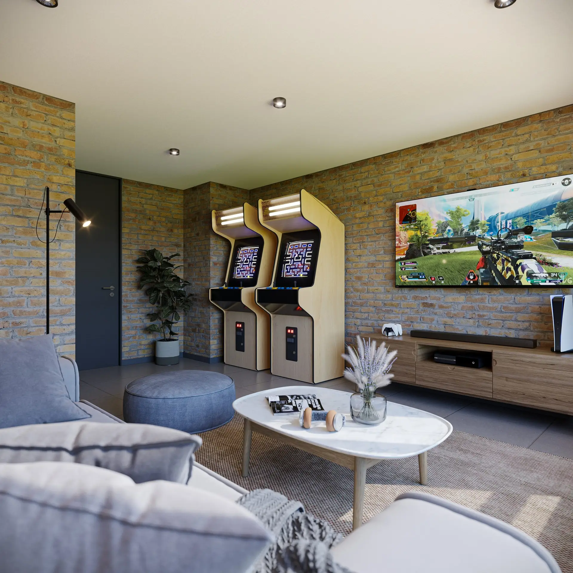 Desconexión total en un ambiente High-Tech. La Sala Gamer de Green Concepción es tu espacio dedicado al entretenimiento, equipada con la tecnología y el diseño ideal para que te sumerjas en tus juegos favoritos o compartas una tarde de diversión con la comunidad.**